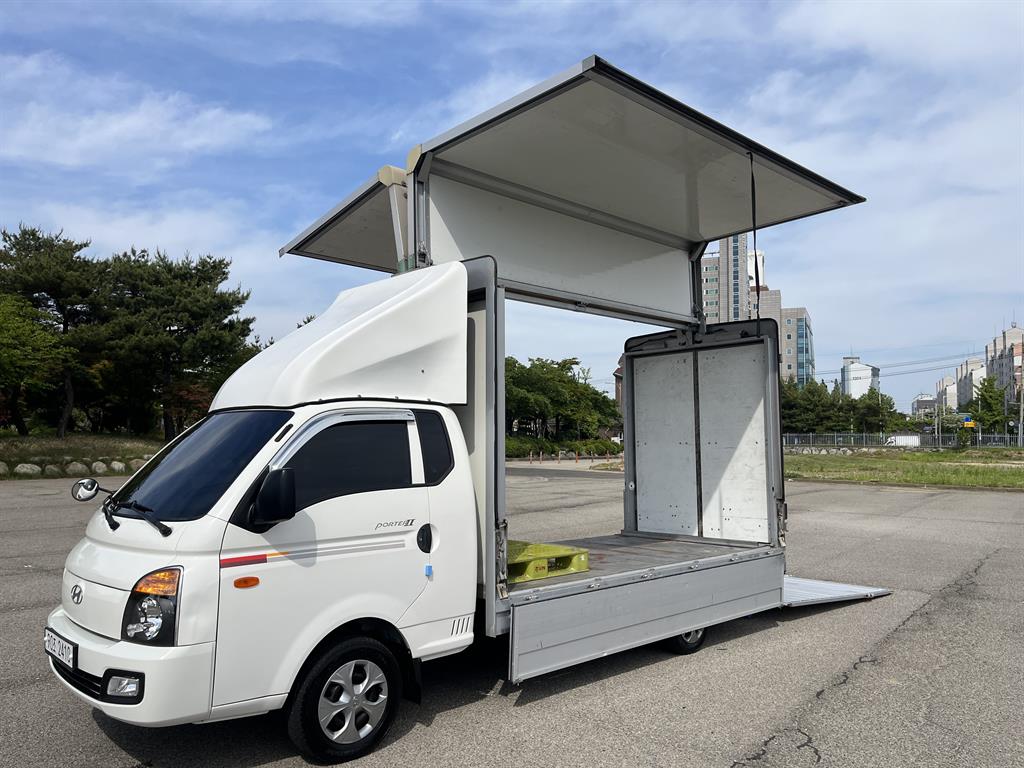 현대 포터2 1톤 윙바디 파워게이트 2019년식 주행 105,213km 중고 화물차 상세 이미지 9