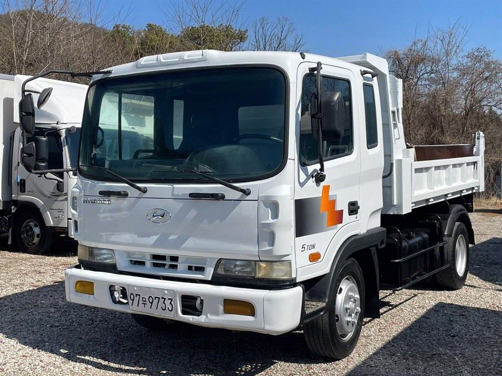 현대 4.5톤 덤프 2001년식 중고 화물차 2001-07 주행 393,272km 대표 이미지