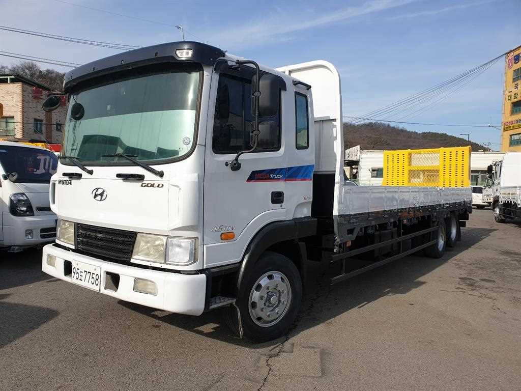 현대 4.5톤 후축 셀프로더 2008년식 주행 768,599km 중고 화물차 대표 이미지