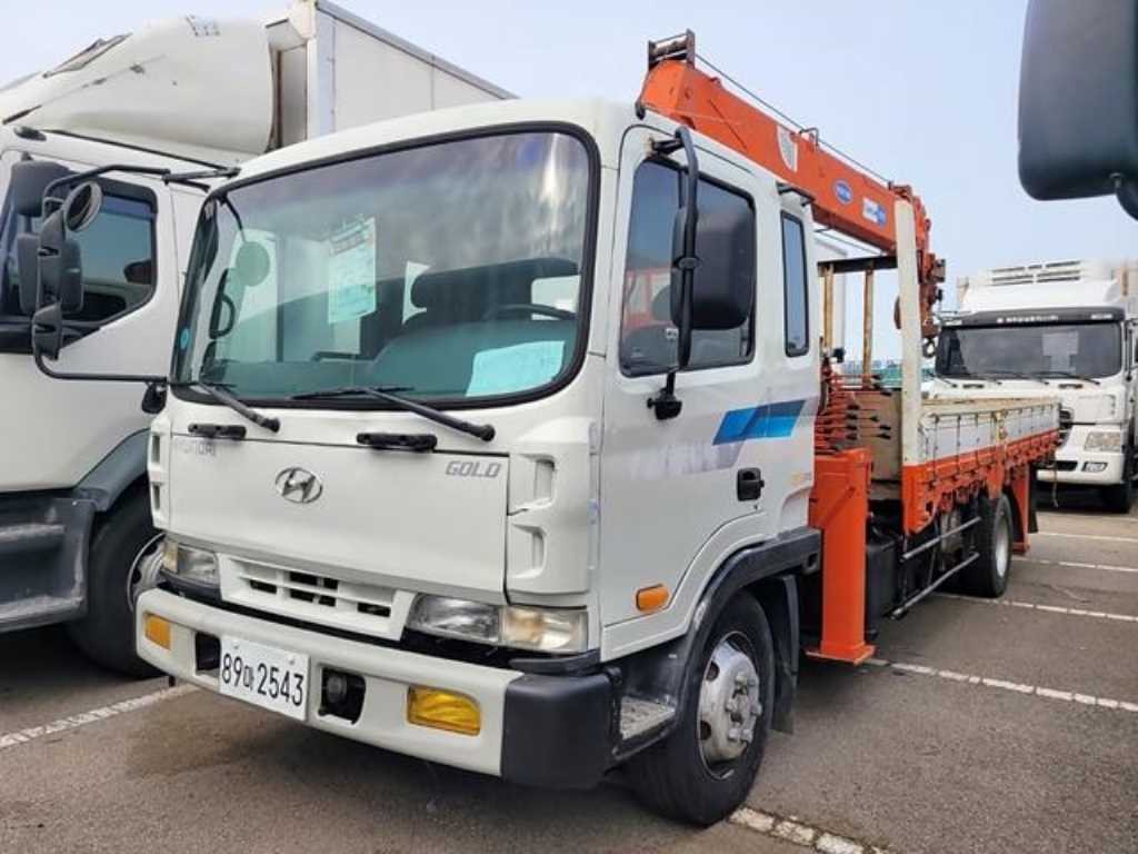 현대 5톤 광림 1256 카고크레인 2003년식 주행 576,678km 중고 화물차 대표 이미지