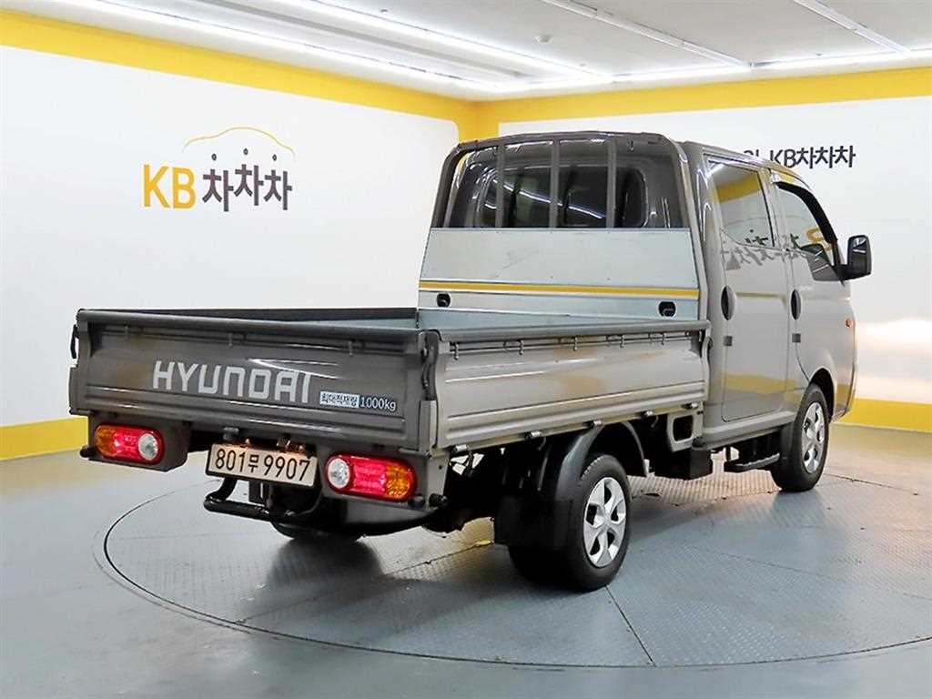 현대 포터2 1톤 LPG 더블캡 카고 2025년식 주행 18,316km 중고 화물차 상세 이미지 4