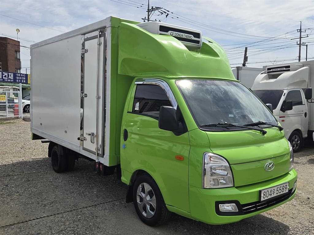 현대 포터2 1톤 하이냉동탑 투냉동기 2022년식 주행 33,892km 중고 화물차 대표 이미지