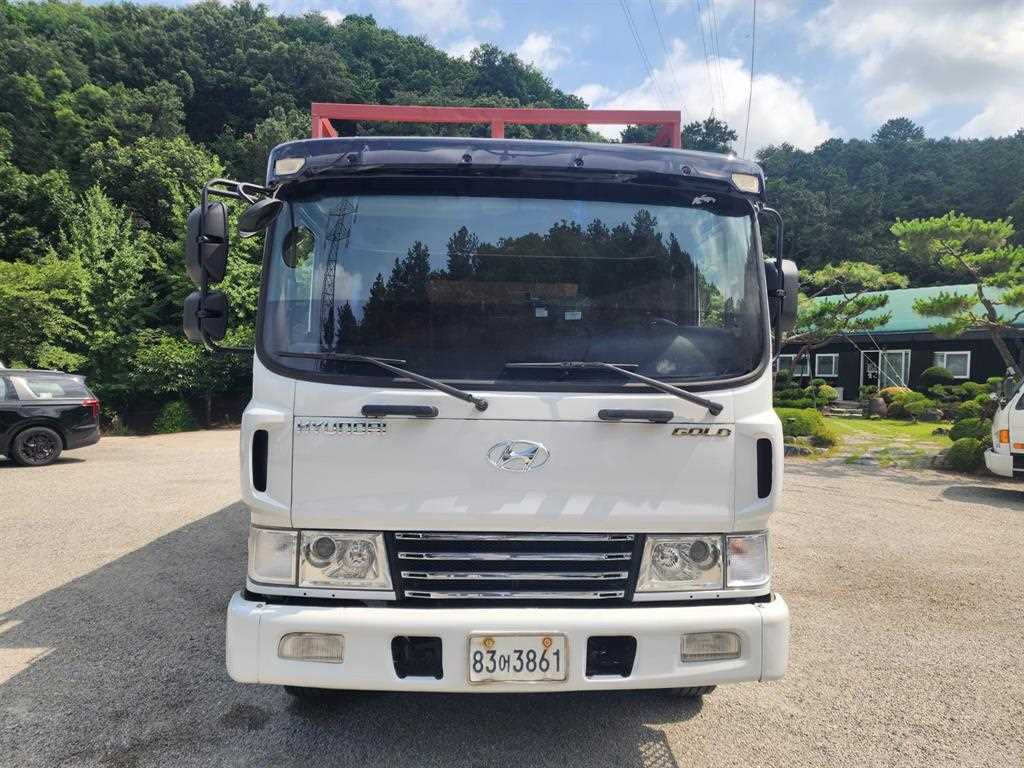 현대 메가트럭 5톤 7미터 앞축 방통인증 집게차 2010년식 주행 155,524km 중고 화물차 상세 이미지 2
