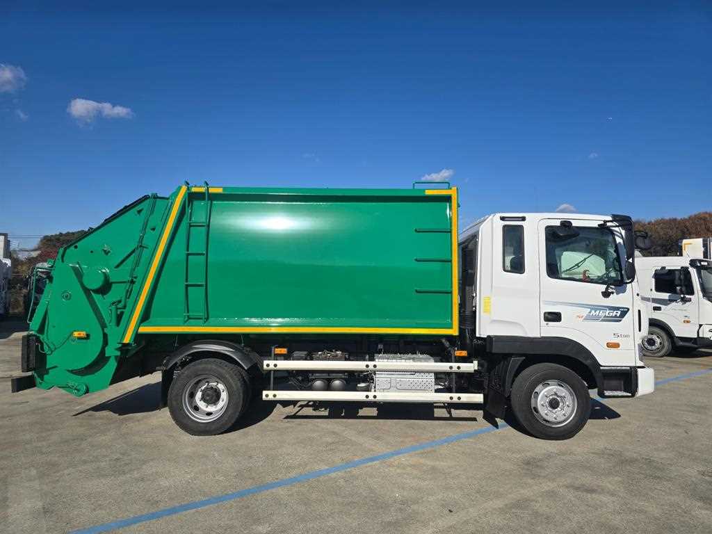 현대 메가트럭 6.5톤 압착진개차 2018년식 주행 163,450km 중고 화물차 상세 이미지 2