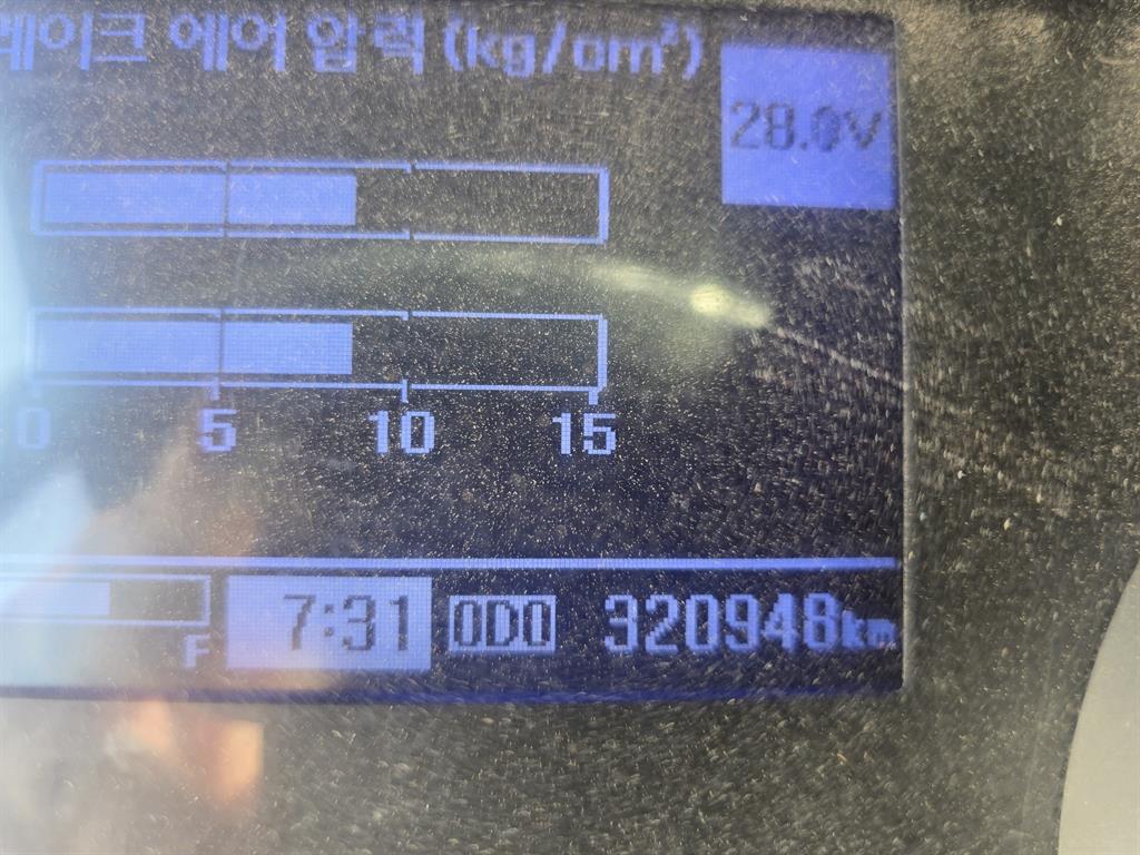 2019년식 주행 320,924km 현대 메가트럭 5톤 광림 1204EX 집게차 중고 화물차 상세 이미지 20