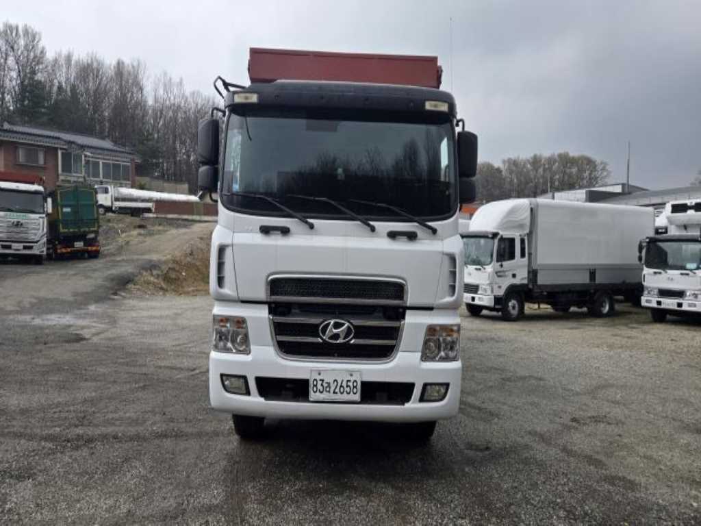 현대 2019년식 주행 358,000km 4.5톤 히아브 12000 앞축 집게차 중고 화물차 상세 이미지 3