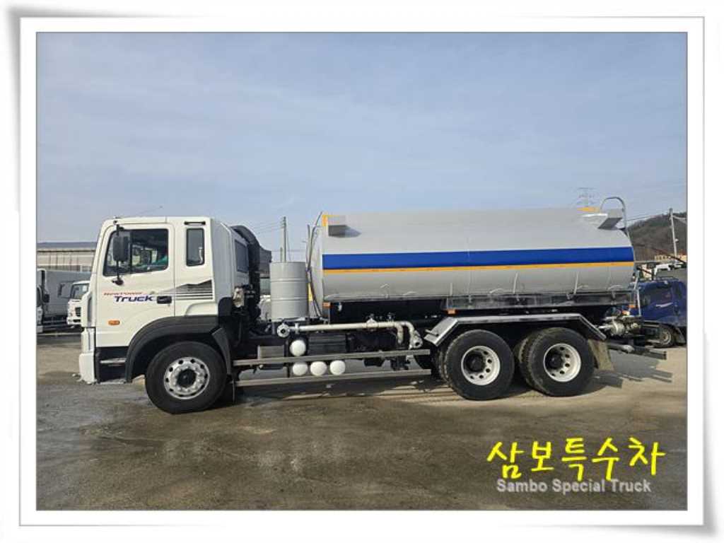 현대 16톤 고압 알루미늄탱크 살수차 2006년형 주행 772,756km 중고 화물차 상세 이미지 8