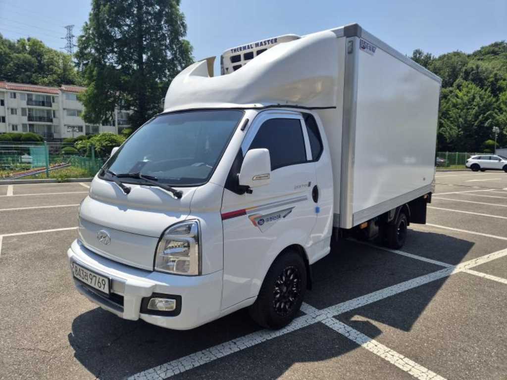 현대 포터2 하이냉동탑 2023년식 주행 137,339km 중고 화물차 1톤 상세 이미지 3
