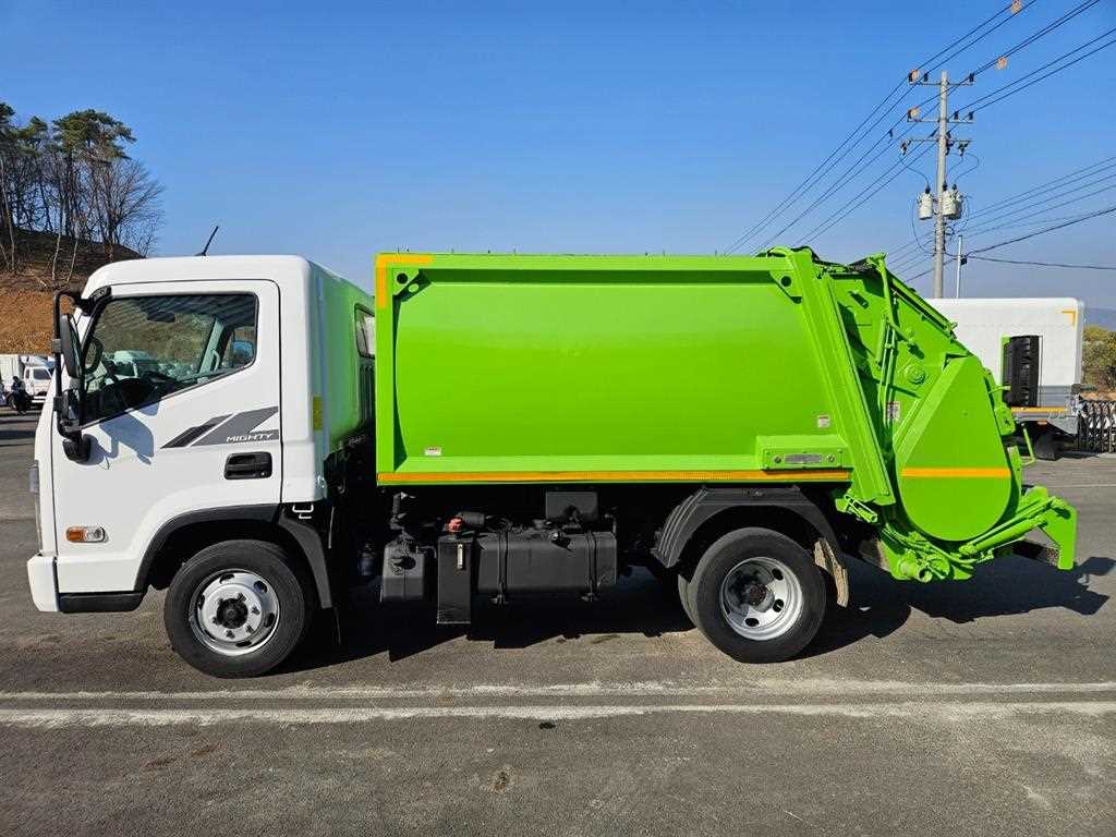 현대 3.5톤 덤프형 압착진개차 2019년식 주행 291,989km 중고 화물차 상세 이미지 9