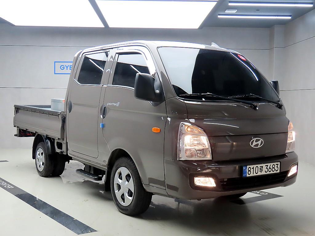 현대 포터2 1톤 카고 더블캡 LPG 오토 중고 트럭 2024 주행 9,971km 대표 이미지