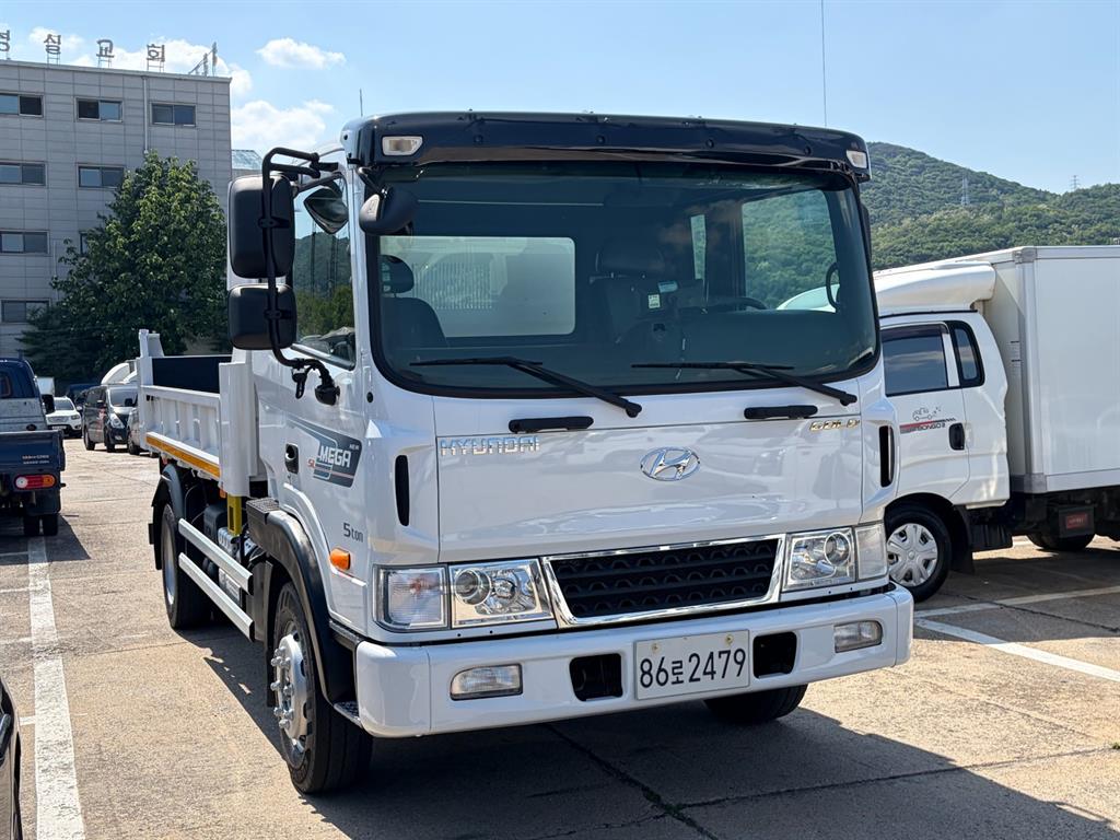 현대 메가트럭 5톤 롱덤프 2019년식 중고 화물차 2019-09 주행 196,410km 상세 이미지 3