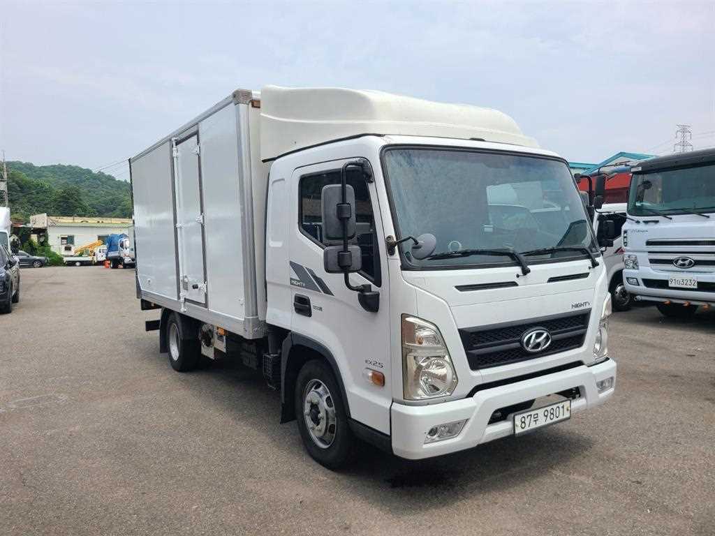현대 올뉴마이티 2.5톤 하이냉동탑 2015년식 주행 265,375km 중고 화물차 대표 이미지
