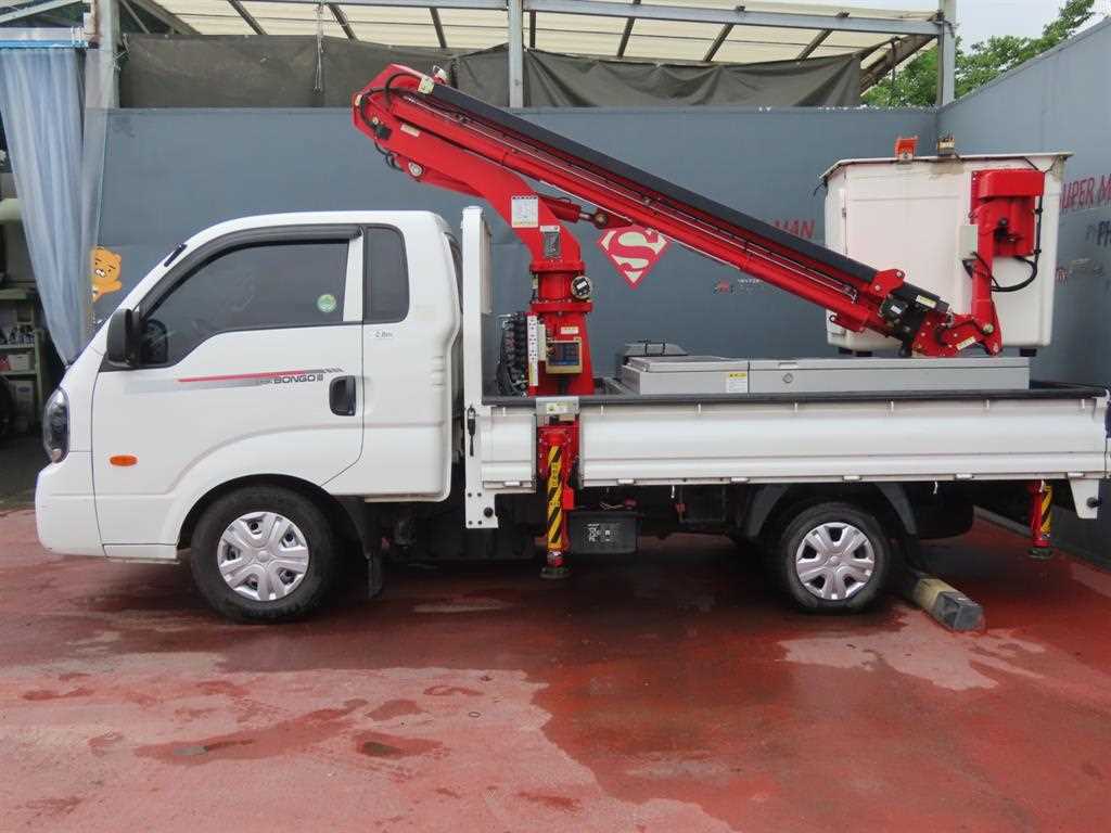 기아 더뉴봉고3 1톤 동해 1200 고소작업차 2022년식 주행 29,538km 중고 화물차 바가지차 상세 이미지 3
