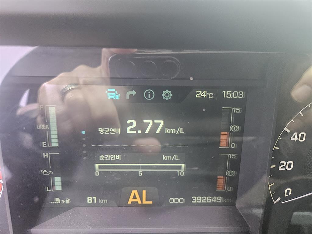 현대 엑시언트 24톤 1×3 암롤트럭 2018년식 주행 392,532km 중고 화물차 상세 이미지 11