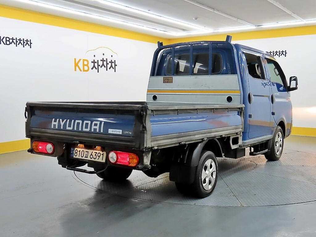 현대 포터2 1톤 더블캡 초장축 카고 2022년식 주행 33,192km 중고 화물차 상세 이미지 4