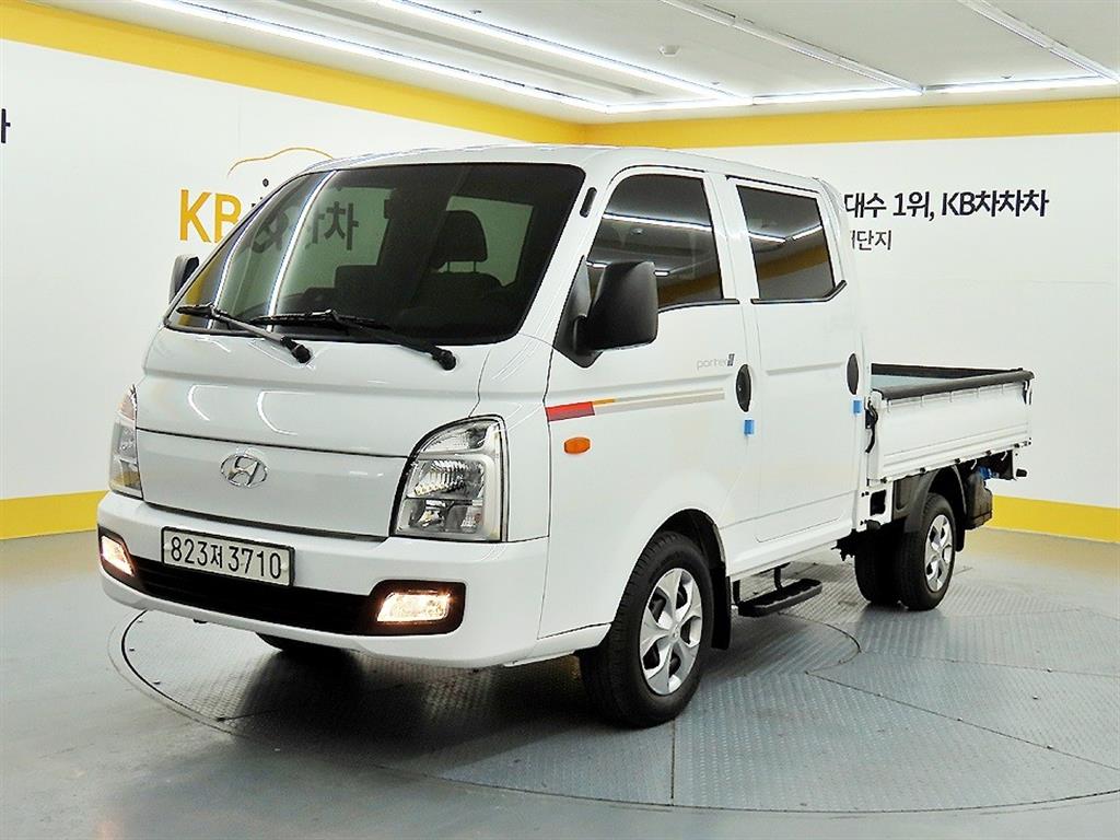 현대 포터2 1톤 더블캡 초장축 카고 2023년식 주행 45,812km 중고 화물차 상세 이미지 2