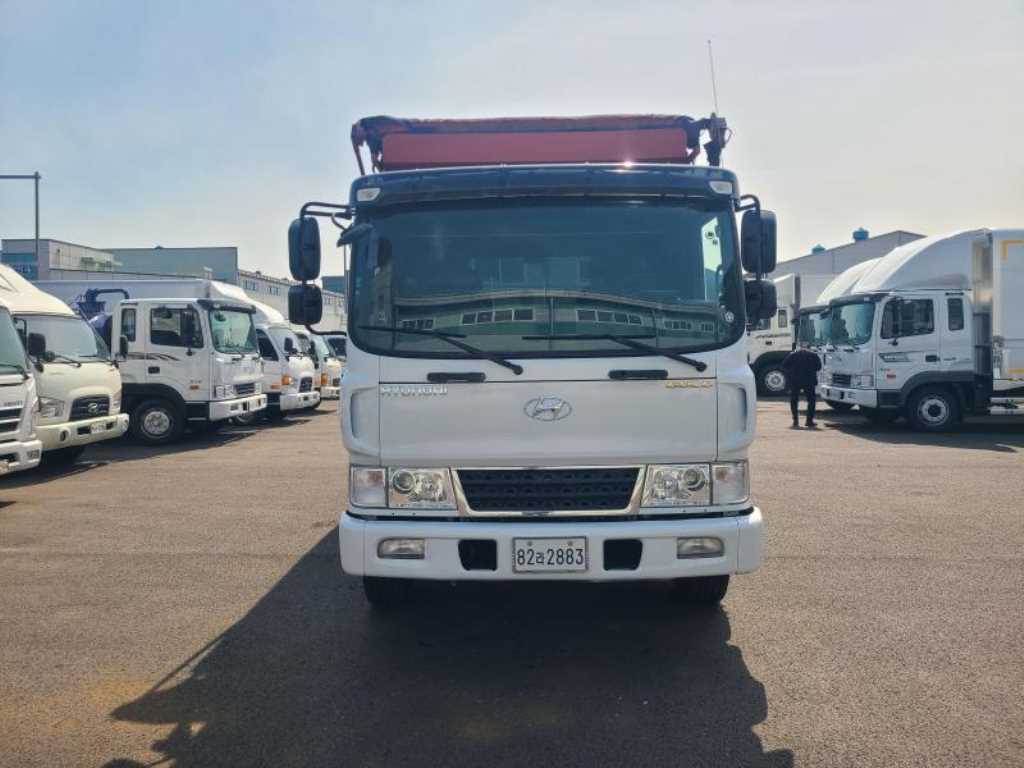 현대 2018년식 주행 37,500km 5톤 히아브 12000 집게차 중고 화물차 상세 이미지 2