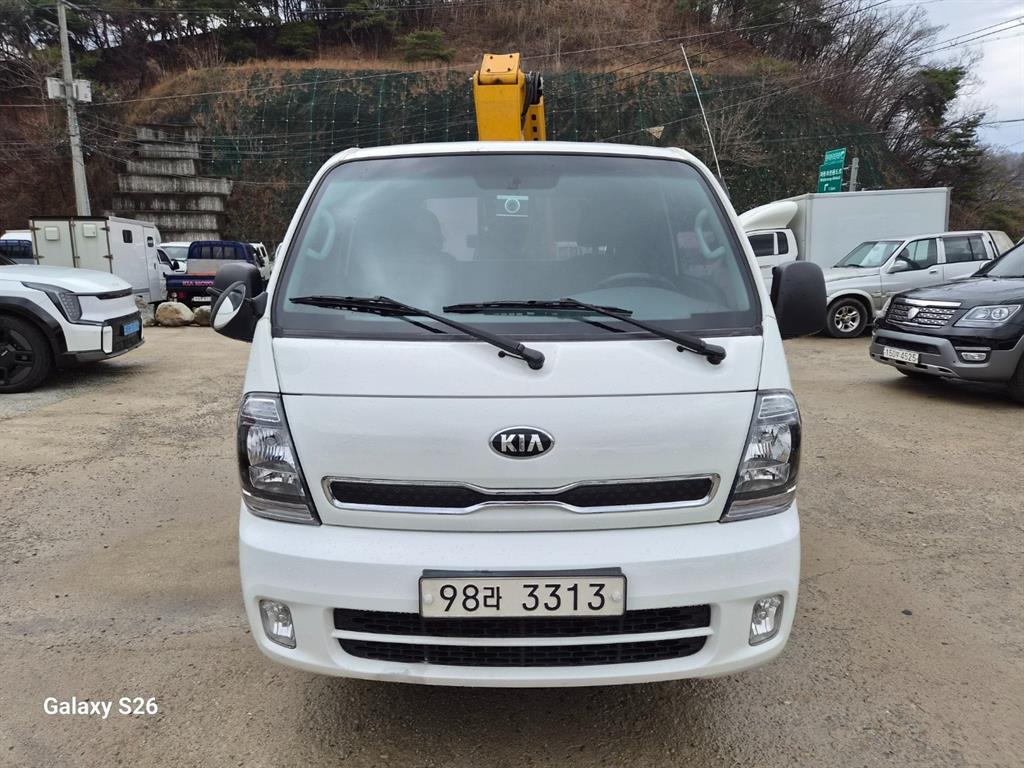 기아 더뉴봉고3 1톤 고소작업차 2020년식 주행 158,447km 중고 화물차 바가지차 대표 이미지