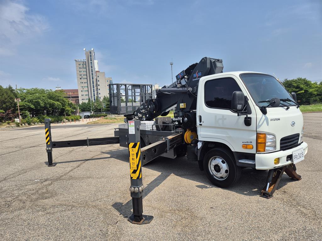 2.5톤 다산240 고소작업차 2020년식 주행 9,014km 중고 화물차 바가지차 상세 이미지 9