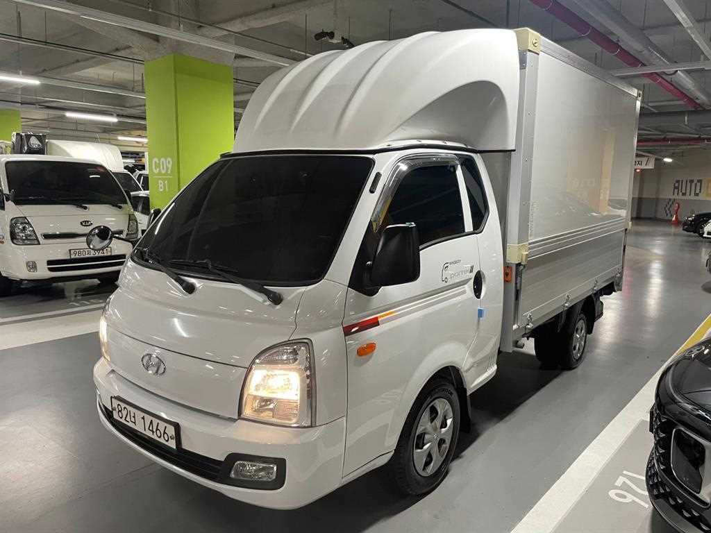 현대 포터2 1톤 윙바디 슈퍼캡 초장축 2022년형 주행 1,671km 중고 화물차 대표 이미지