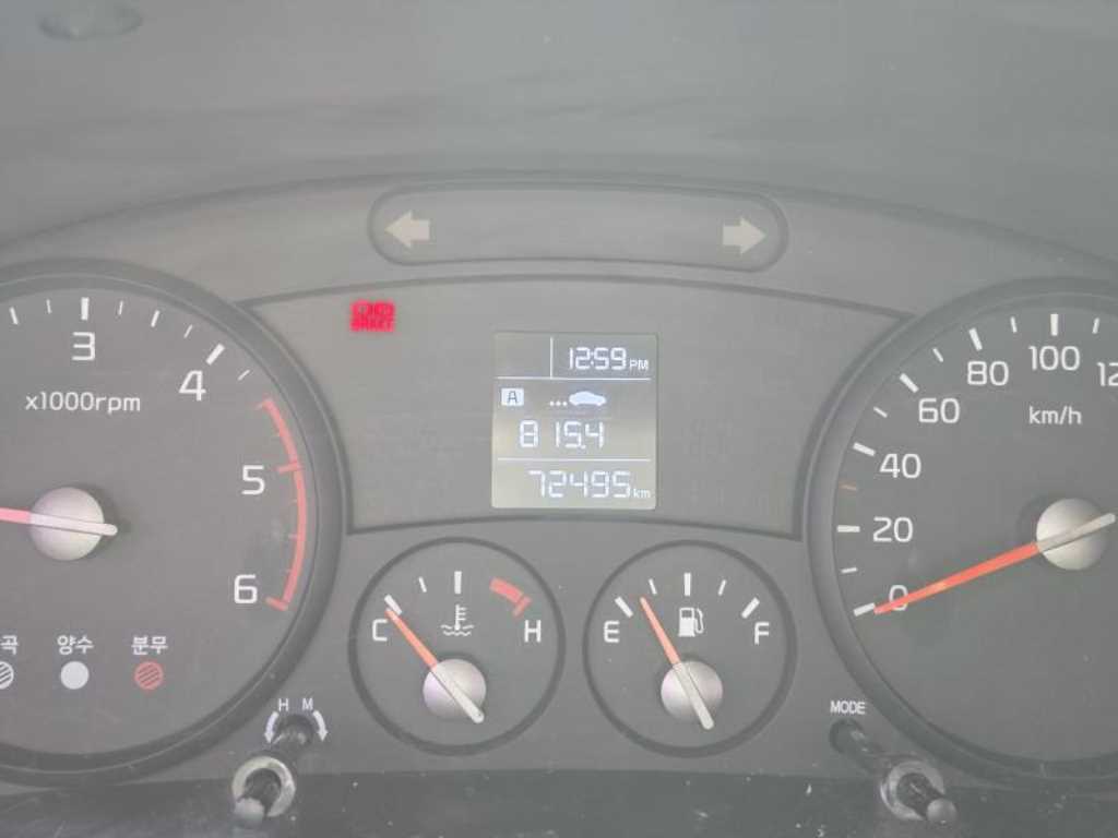 기아 봉고3 1톤 동해 950L 바가지차 2019년식 중고 화물차 2019-11 주행 72,474km 상세 이미지 12