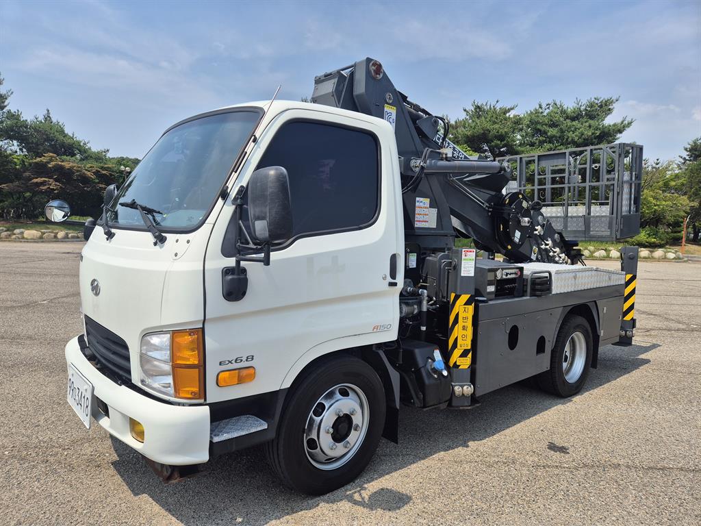 2.5톤 다산240 고소작업차 2020년식 주행 9,014km 중고 화물차 바가지차 상세 이미지 3