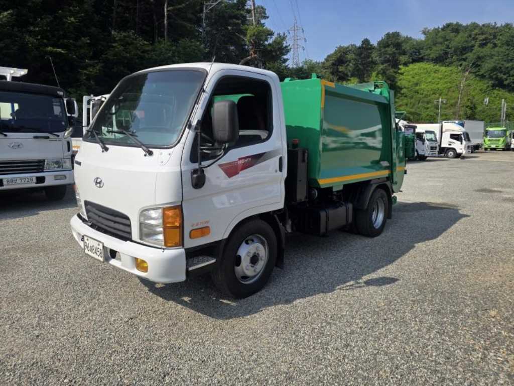 현대 마이티 큐티 2톤 압착진개차 2014년식 주행 175,679km 중고 화물차 상세 이미지 2