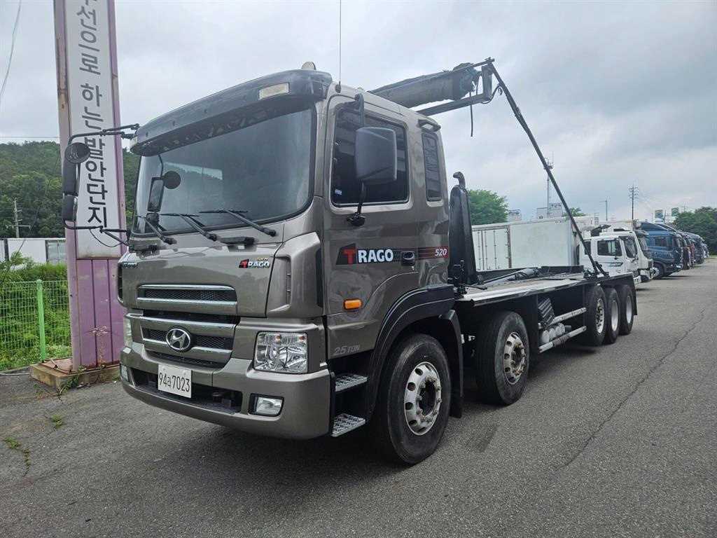 현대 트라고 25톤 암롤트럭 2012년식 중고 화물차 2012-02 주행 700,022km 상세 이미지 2