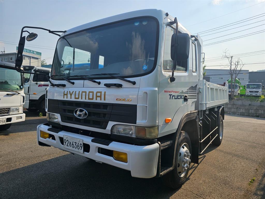 현대 8톤 덤프트럭 2002년식 주행 50,000km 중고 화물차 대표 이미지