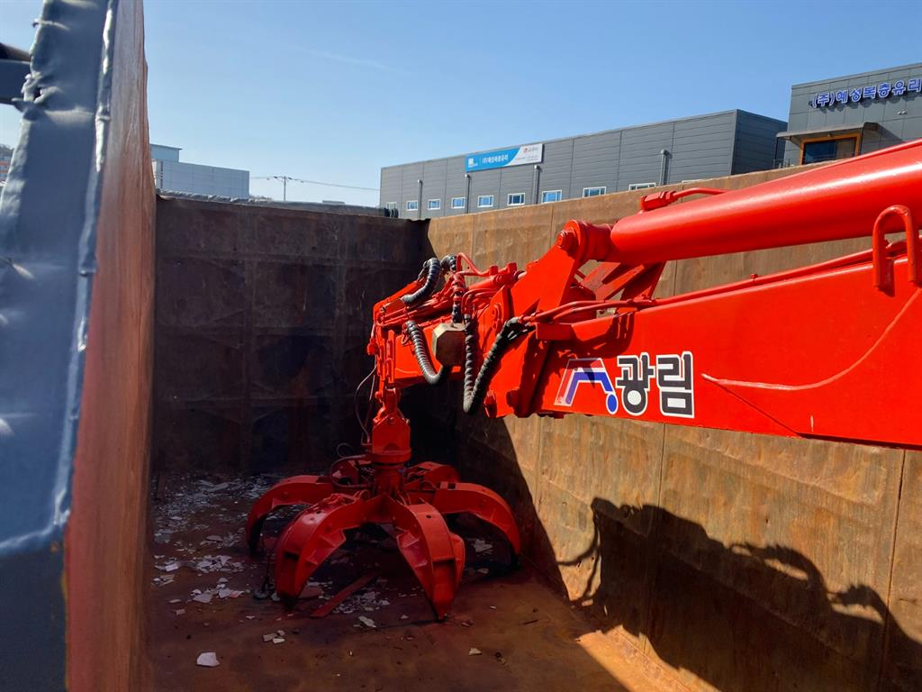 현대 5톤 광림 1204 크레인 집게차 2021년식 주행 130,458km 중고 화물차 상세 이미지 8