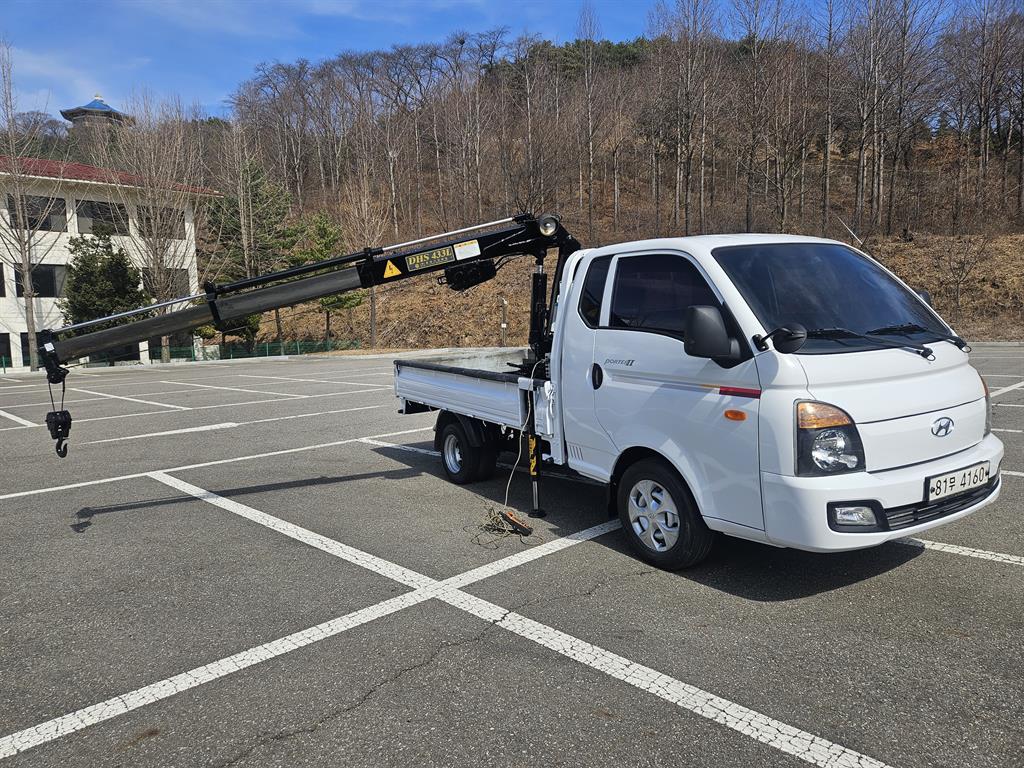 현대 포터2 1톤 동해433L 크레인 2018년식 주행 170,553km 중고 화물차 상세 이미지 18