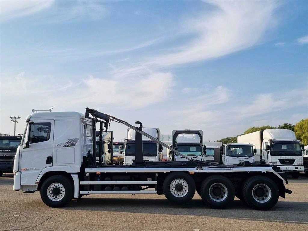 현대 엑시언트 24톤 1+3축 암롤트럭 2018년식 주행 371,200km 중고 화물차 상세 이미지 8
