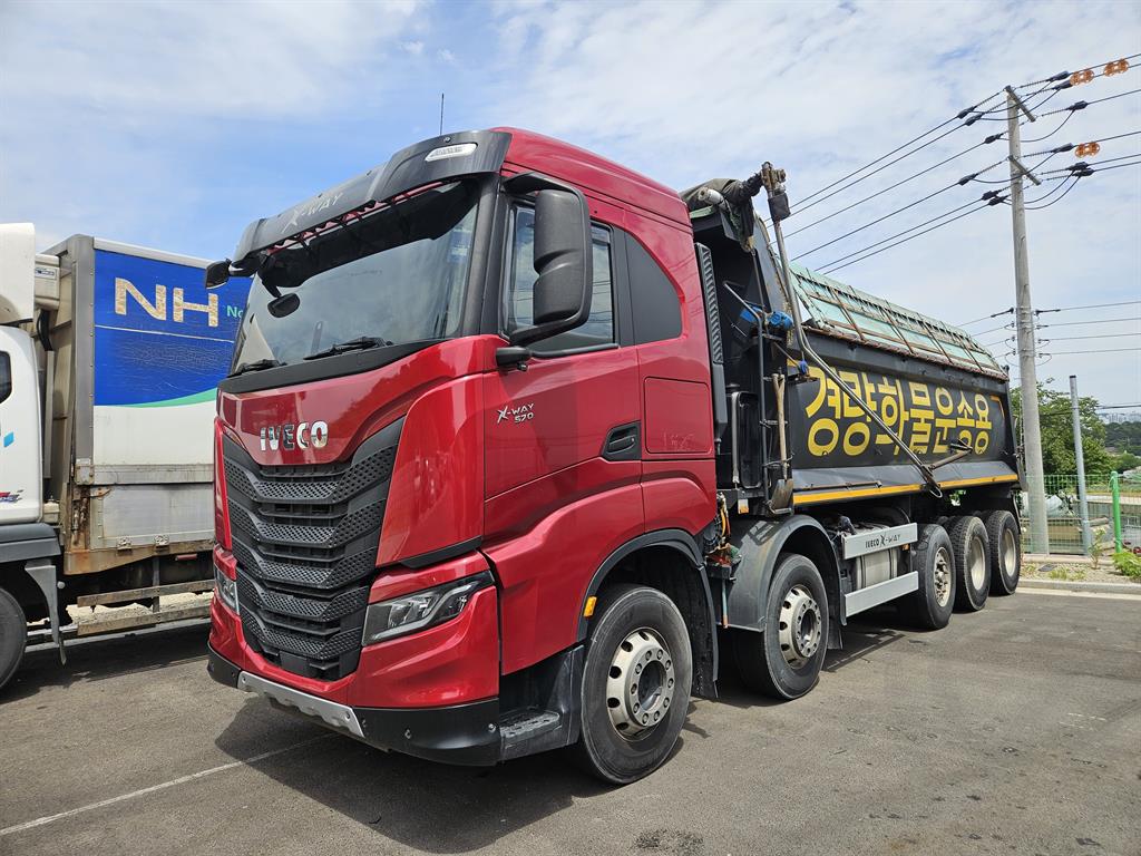 25.5톤 18.2루베 진개덤프 카고덤프 2024년식 주행 200,944km 중고 화물차 상세 이미지 2