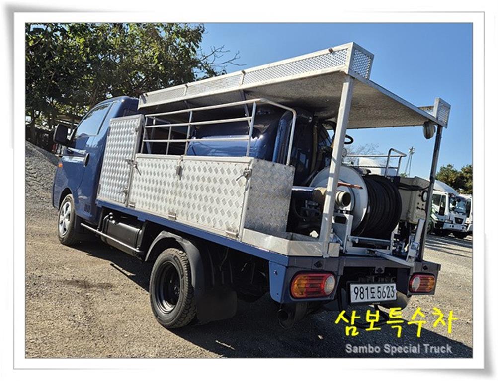 현대 포터2 1톤 고압세정차 2014년식 중고 화물차 그 밖에 2014-06 주행 155,000km 상세 이미지 4