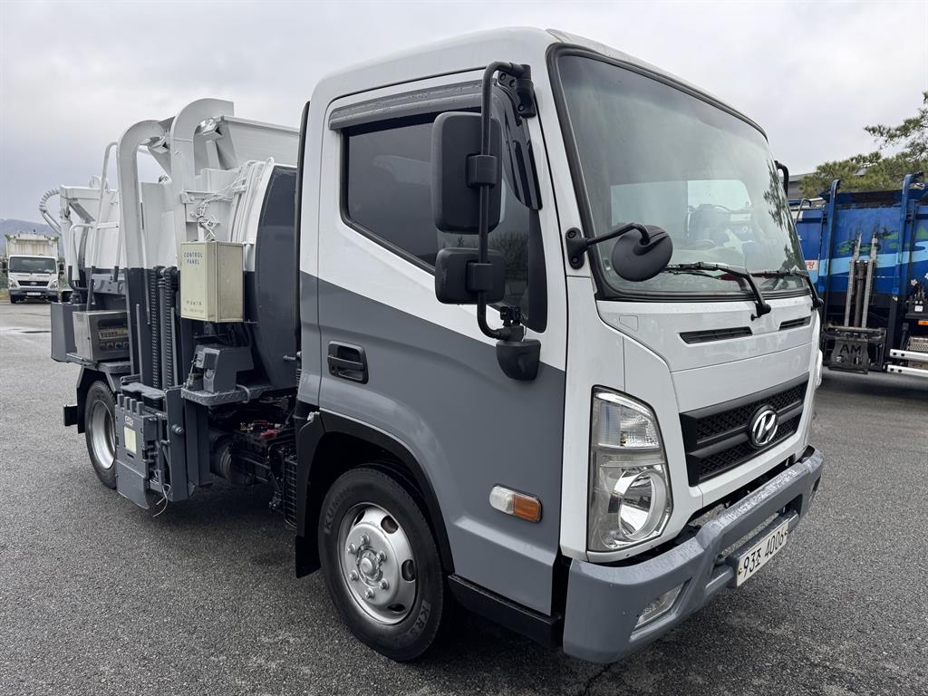 현대 올뉴마이티 3.5톤 덤프식 음식물차 2019년식 중고 화물차 2019-04 주행 86,586km 상세 이미지 3