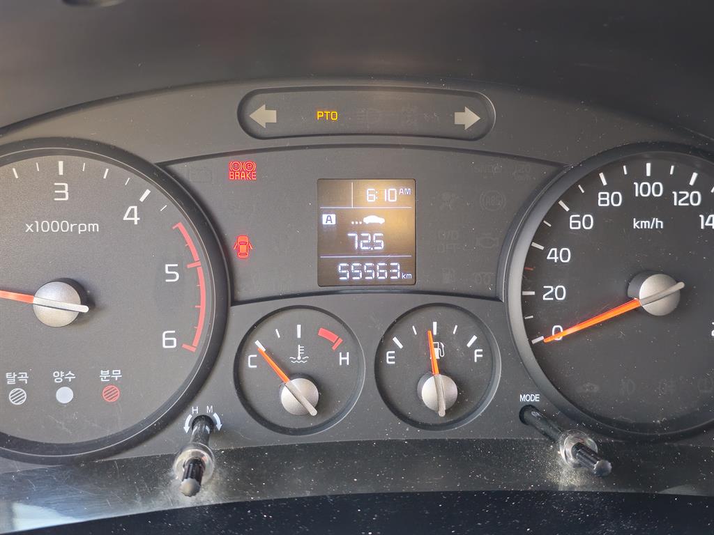 2018년식 주행 55,553km 기아 봉고3 1톤 동해 534 바가지차 중고 화물차 상세 이미지 13