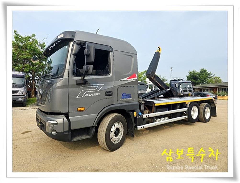 현대 파비스 6.5톤 암롤트럭 2022년식 중고 화물차 2022-06 주행 114,455km 대표 이미지