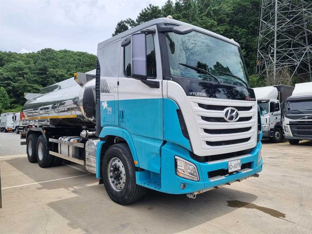 현대 엑시언트 0리터 올스텐 살수차 2016년형 주행 258,272km 중고 화물차 16톤 대표 이미지