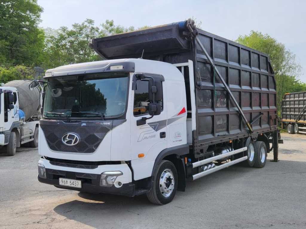 현대 파비스 5톤 히아브1200XG 집게차 2023년형 주행 132,402km 중고 화물차 상세 이미지 3