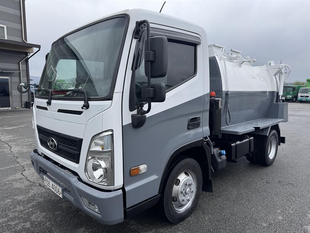 현대 올뉴마이티 3.5톤 덤프식 음식물차 2019년식 중고 화물차 2019-04 주행 86,586km 대표 이미지