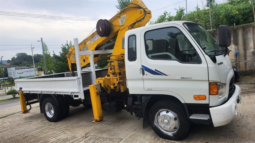 3.5톤 카고크레인 2009년식 중고 화물차 2009-08 주행 93,000km 상세 이미지 3