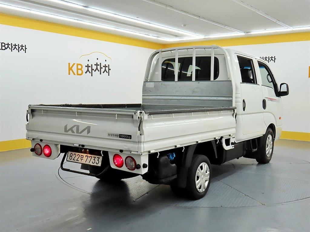 기아 더뉴봉고3 1톤 더블캡 초장축 카고 2022년식 주행 24,993km 중고 화물차 상세 이미지 4