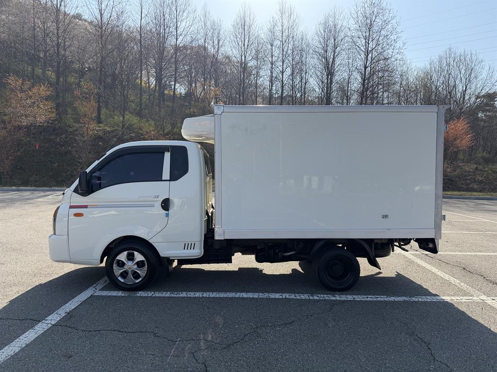 현대 포터2 1톤 냉동탑 슈퍼캡 초장축 2017년식 주행 182,700km 중고 화물차 상세 이미지 3