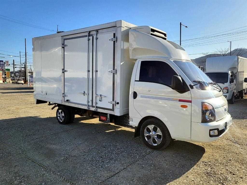 현대 포터2 1톤 3파렛트 하이냉동탑 2019년식 주행 122,762km 중고 화물차 상세 이미지 4