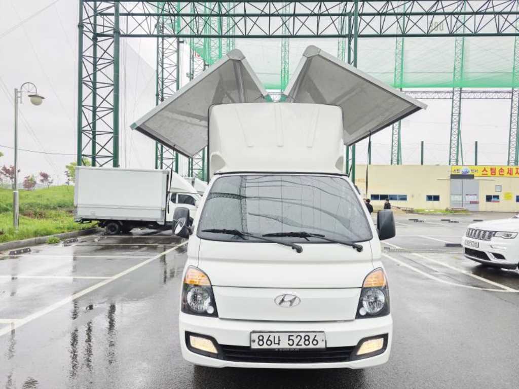 현대 포터2 1톤 윙바디 2019년식 주행 111,620km 중고 화물차 상세 이미지 4