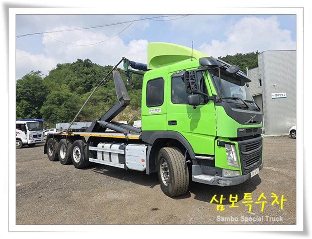 볼보 24톤 1+3축 암롤트럭 2018년식 중고 화물차 2018-01 주행 442,490km 상세 이미지 2