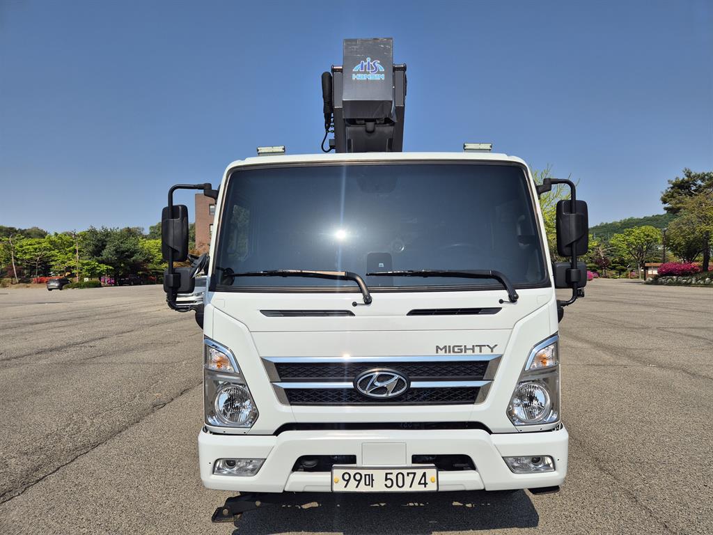 현대 한신310 3.5톤 스카이 고소작업차 2023년식 주행 28,699km 중고 트럭 바가지차 상세 이미지 2