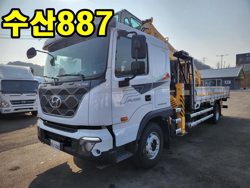 2021년식 주행 39,136km 5톤 수산 887 ACE 카고크레인 중고 화물차 대표 이미지