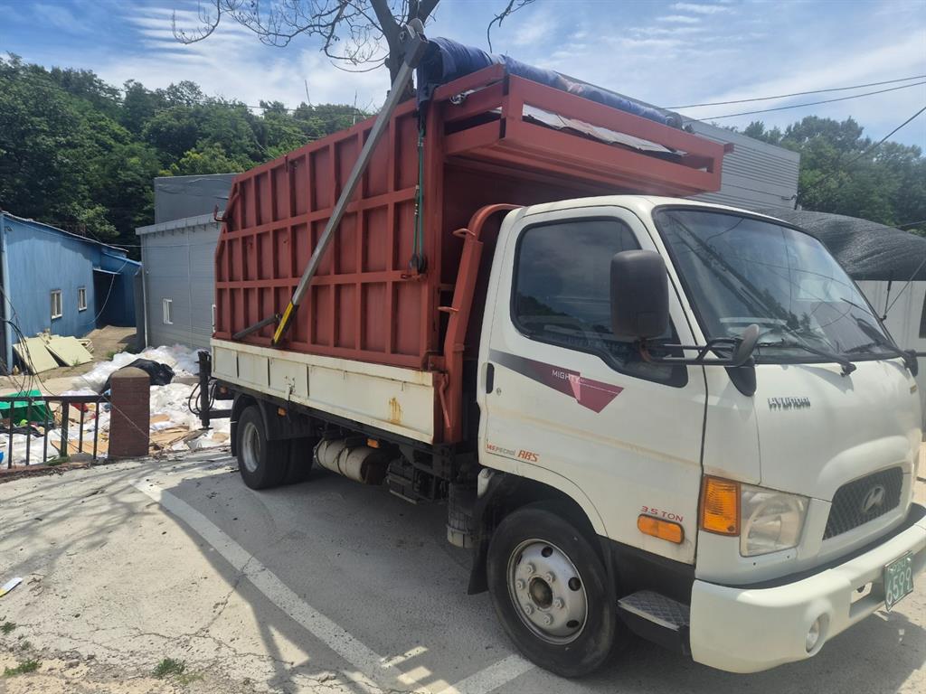 현대 마이티 3.5톤 집게차 2006년식 주행 364,190km 중고 화물차 대표 이미지