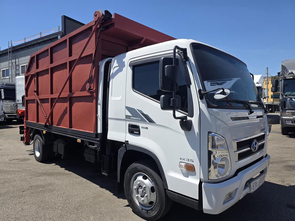 현대 올뉴마이티 3.5톤 광림594 집게차 2019년식 주행 149,536km 중고 화물차 대표 이미지